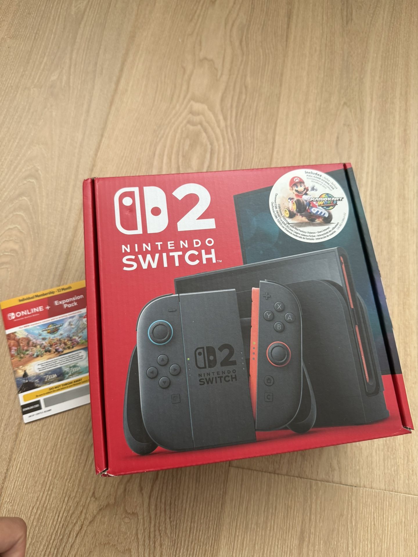 Brand New Nintendo Switch 2 + Mario Kart World Bundle