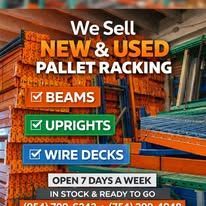🏭 PALLET RACKING FOR SALE | South Florida's #1 Storage Solution!