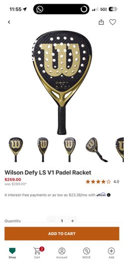 Wilson Defy LS V1 Padel Racket