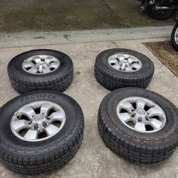 275 70 16 Toyota 4-Runner Tires And Wheels - Great Deal!