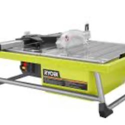 Ryobi tabletop wet tile saw