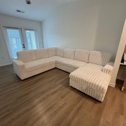 Sectional Sleeper With Storage Beige 