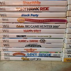 25 Nintendo wii lego star Wars Pro Street Cooking Mama  and more video game lot