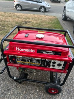Homelite generator