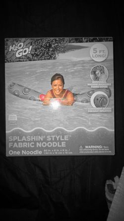 5'Ft Fabric Splashing Noodle