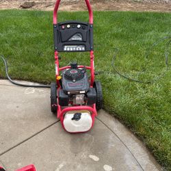 Pressure Washer Fires Right Up !!