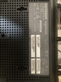 Netgear  Nighthawk Model R7000