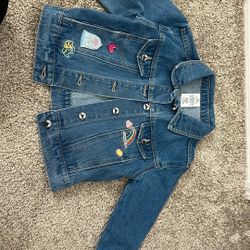 Brand new with tags disney denim jacket size 4