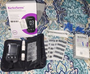 KetoSens Blood Monitoring System W/ Strips + Lancets
