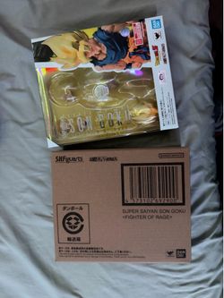 Sh figurarts super sayain goku fighter of rage