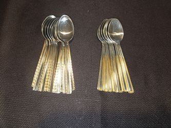 Stainless steel spoons