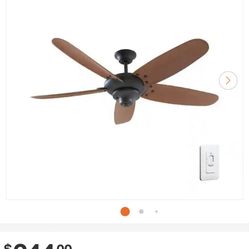 New Open Box 56” Indoor/outdoor Ceiling Fan
