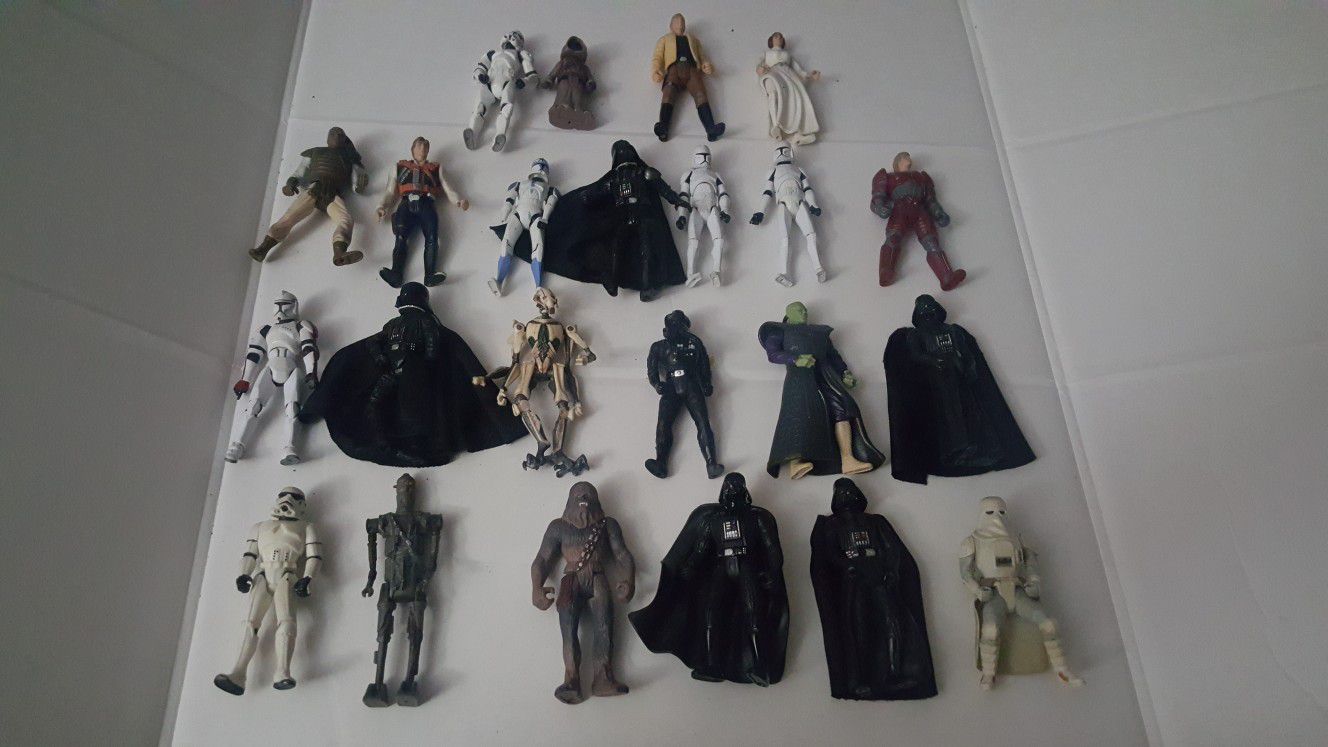 Star wars figure lot