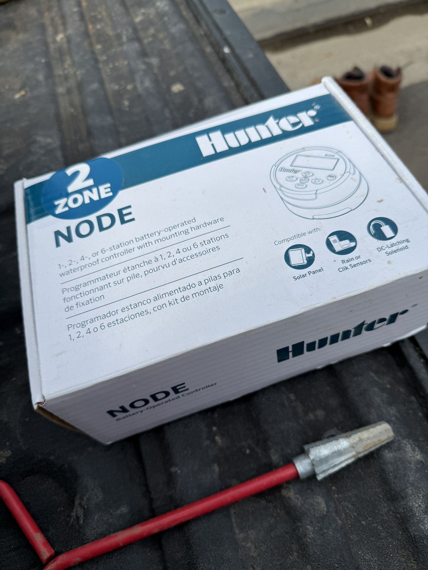 Sprinkler Hunter Node Battery Timer 