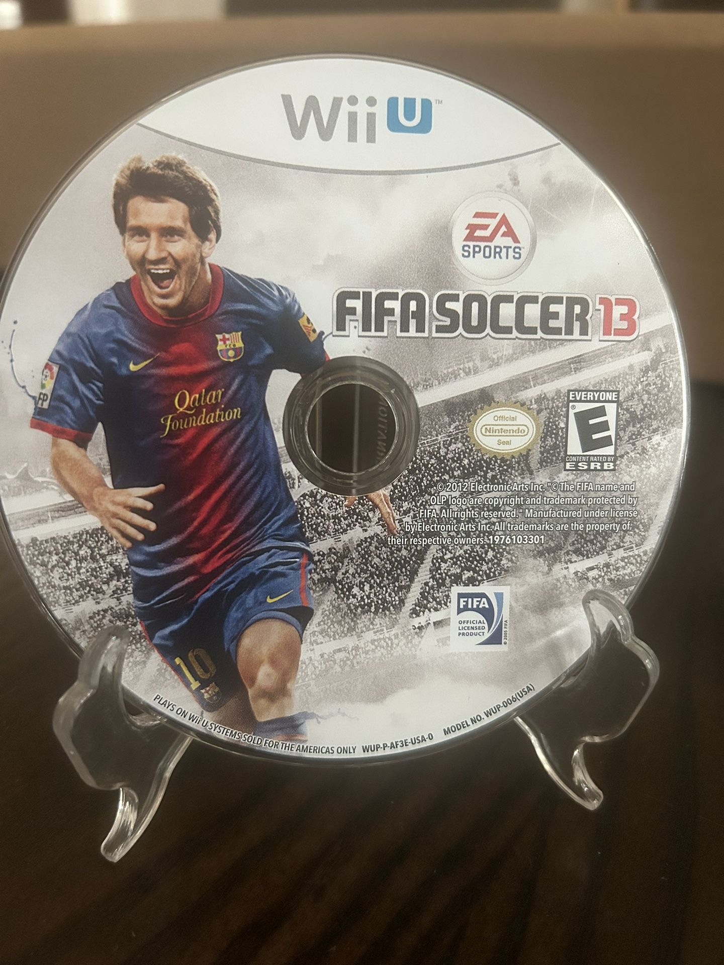FIFA Soccer 13 (Nintendo Wii U, 2012) 