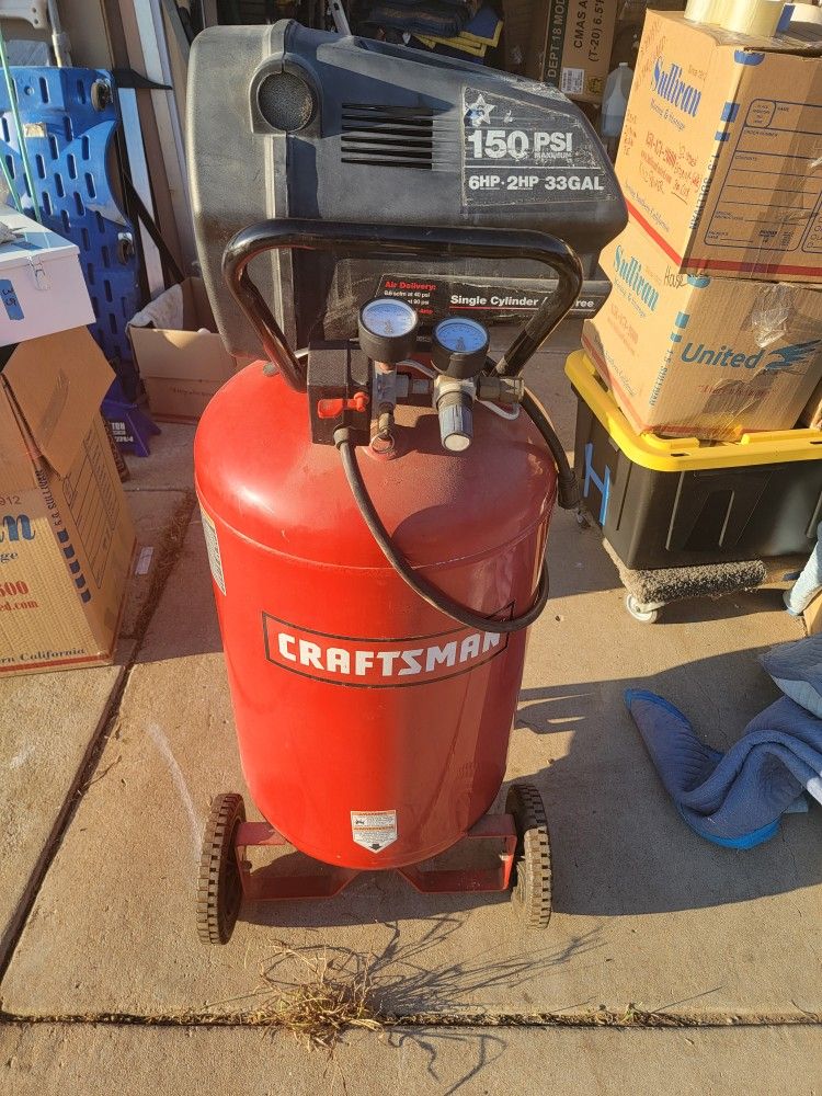 Craftsman 33 Gallon Upright Compressor