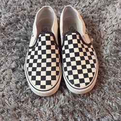 Checkered Vans
