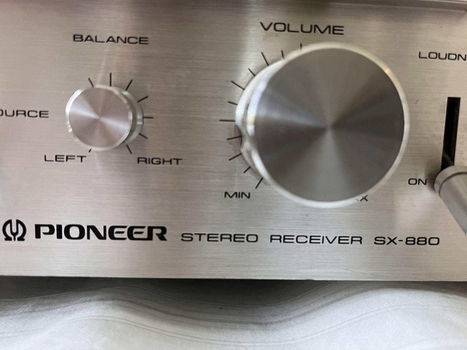 Stereo Receiver -  Pioneer 1980s 