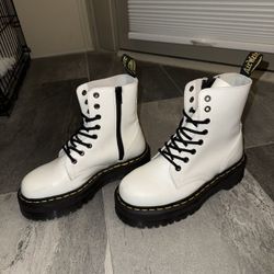 White Doc Martins 