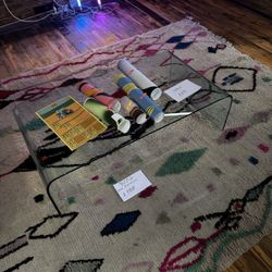 Waterfall Glass Coffee Table