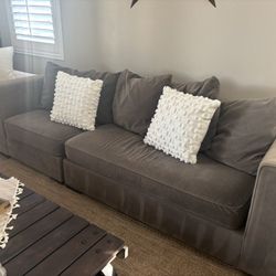 West Elm Sofa And Ottoman