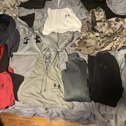Under Armour Men’s  Hoodies, Shortsleeve Hoodies & Full Zip Fleece Jackets Small