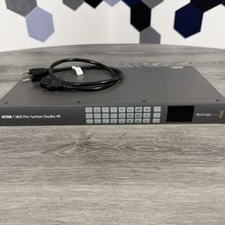 BlackMagic ATEM 1 M/E Production Studio 4K