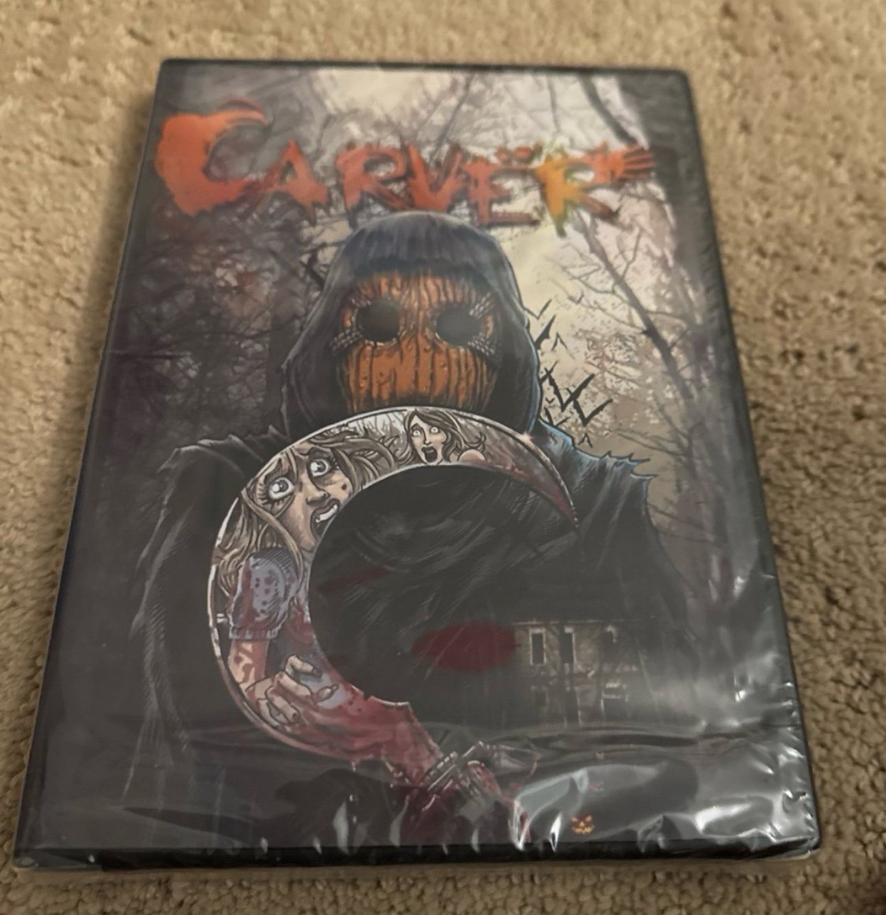 Carver DVD 2015 indie horror movie slasher teens Lea Davis Emily DiPrimio NEW!