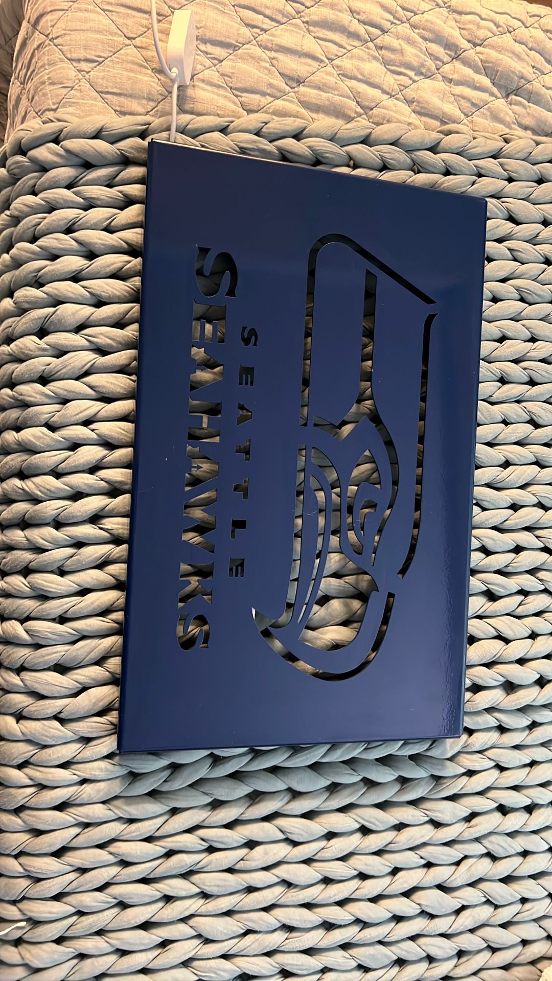 Seahawks Metal Sign