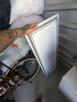 Slim full length mirror