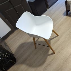 Modern White IKEA Desk Chair