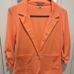 Orange Cardigan