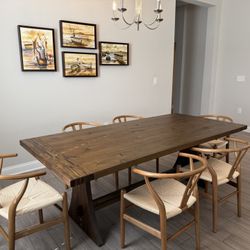 Dining Table & 6 Chairs