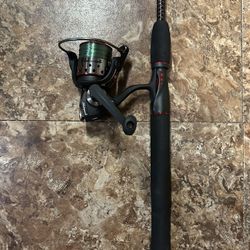Fishing Set Up . Rod And Reel Combo By Shakespeare/ Ugly stick 