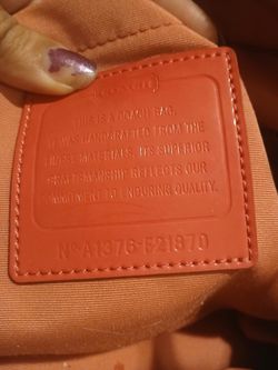 Coach purse