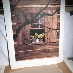 —Bob Timberlake “Studio Geraniums” —