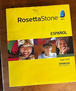 Rosetta Stone Spanish Latin America Levels 1&2