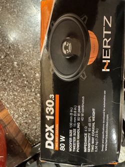 Hertz Coaxial Speakers