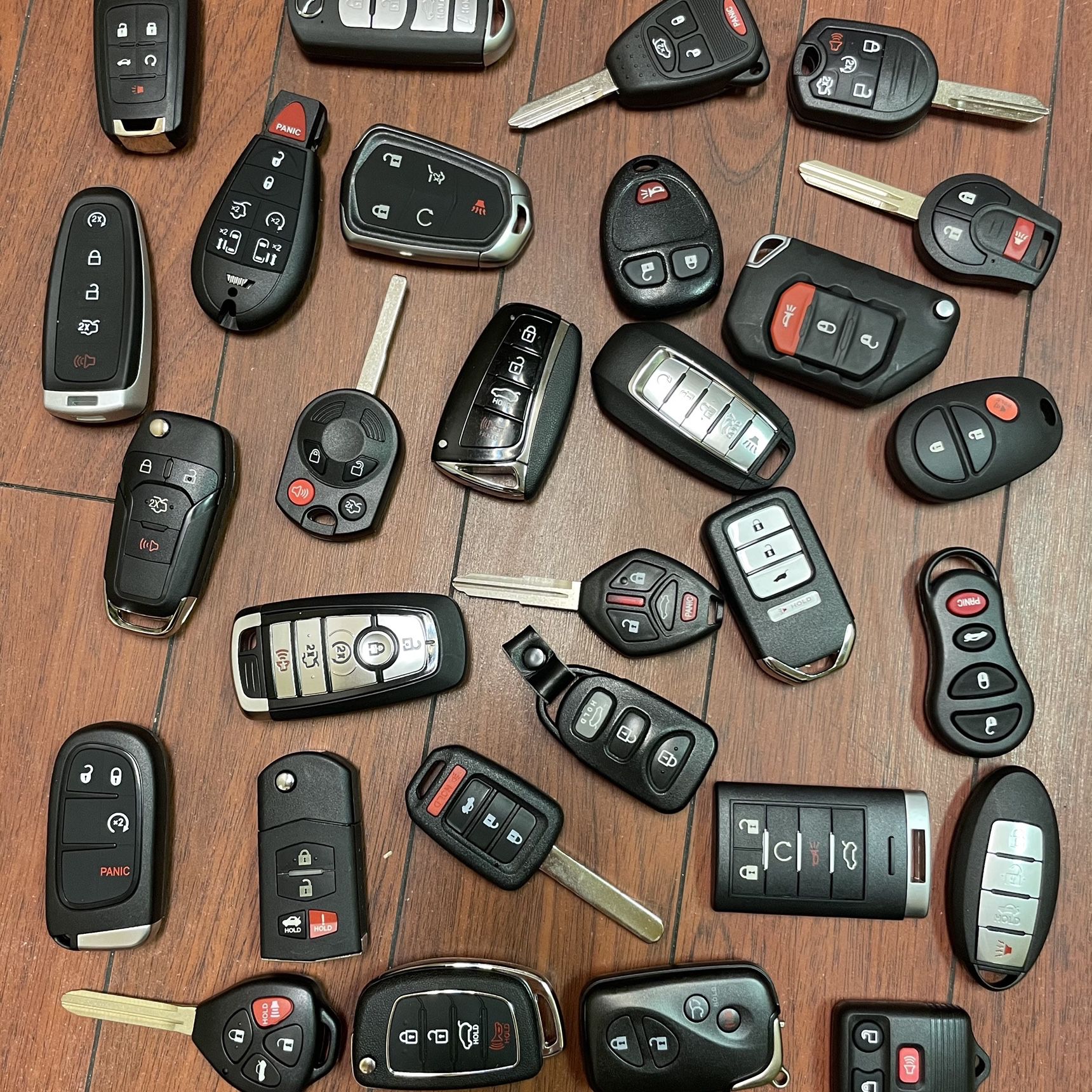 Car Fobs, Keys And Remotes 