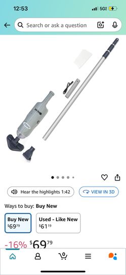 Intex Handheld Vacuum