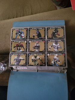 Football and some baseball cards