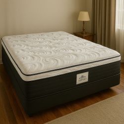 🛏️ Queen Size Mattress Pillow Top 14” – Brand New | $390 Factory Sealed • Mattress Only • Same-Day Delivery 🚚