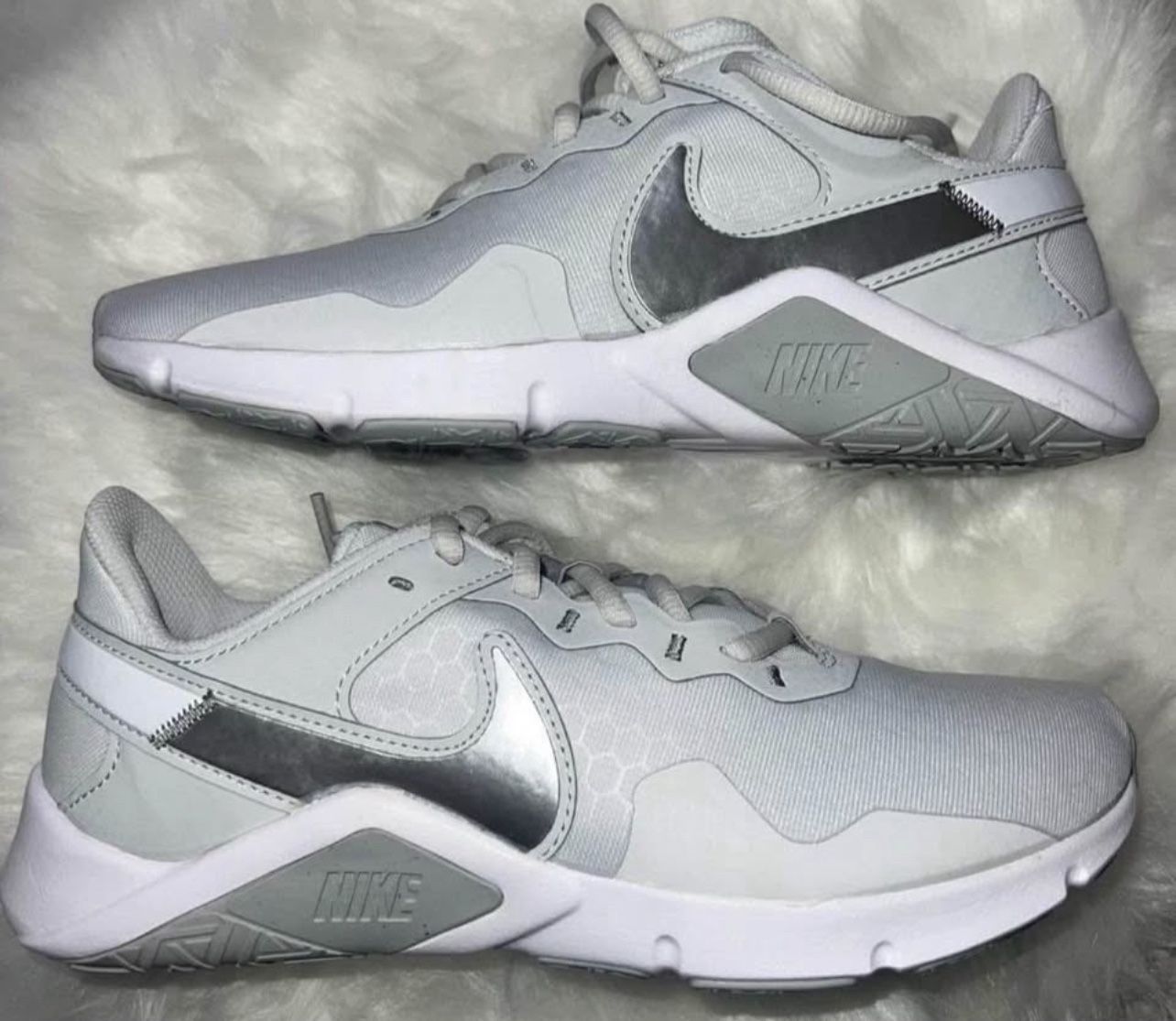 W Nike Legend Essentials 2 for Women Metallic Silver