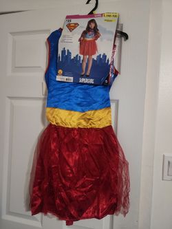 Rubie's DC Comics Supergirl Child Costume (Size S4/6 M 8/10 L10/12