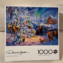 1000 Piece Puzzle “Woodland Christmas “