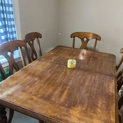 4 Seater Wooden Disciples Table