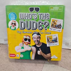Party game "Who's The Dude?" by Identity Games.