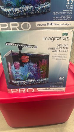Imagitarium 3.7 Gallon Fish Tank