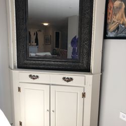 Corner TV or Mirror Cabinet 