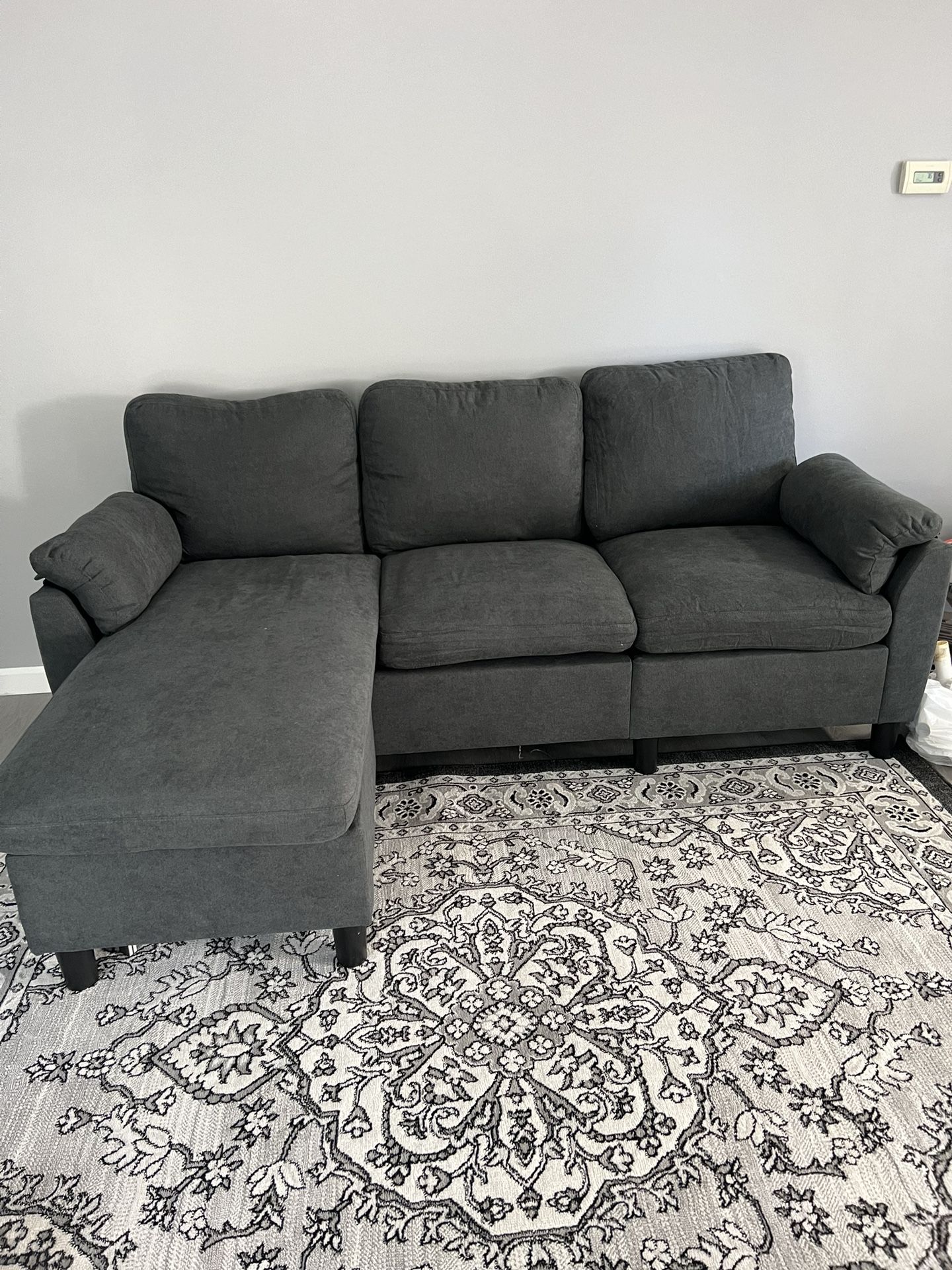 Grey Couch Sectional